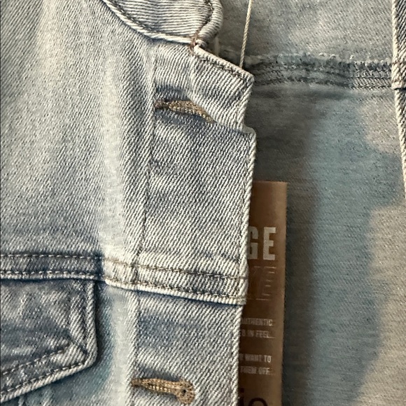 Kensie Faded Blue Denim Jacket - Picture 5 of 5